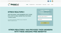 Desktop Screenshot of ntreis.immobel.com