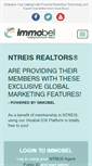 Mobile Screenshot of ntreis.immobel.com