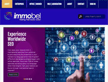 Tablet Screenshot of netreis.immobel.com